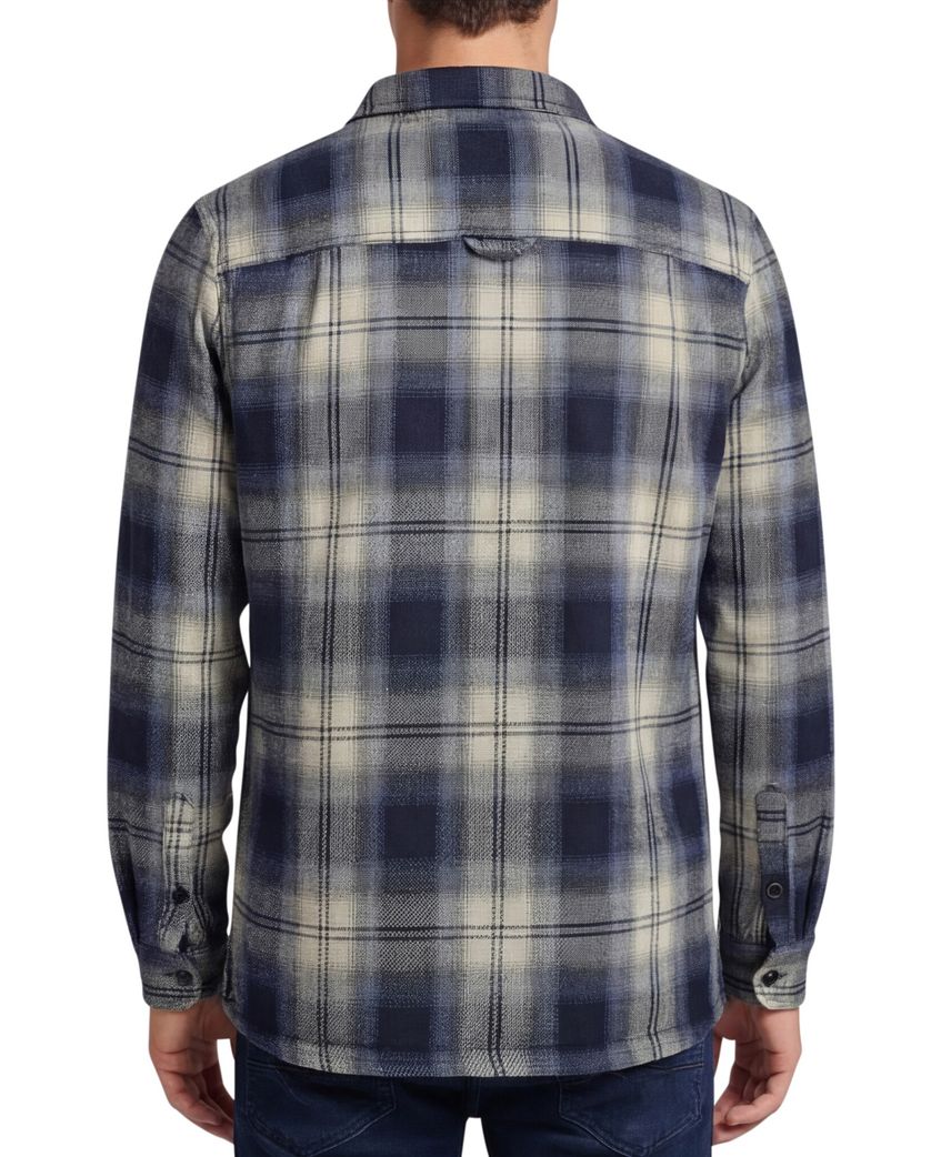 Overshirt Superdry donkerblauw