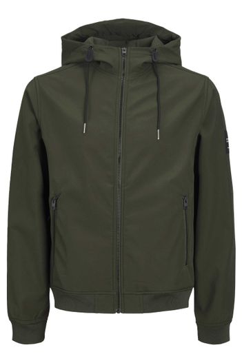 Jack & Jones Jack & Jones tussenjas groen normale fit capuchon