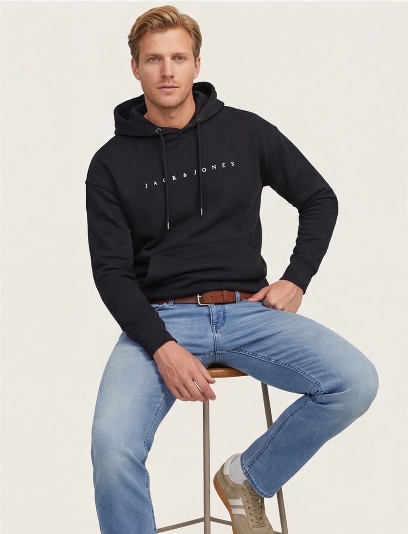Jack & Jones sweater relaxed fit zwart