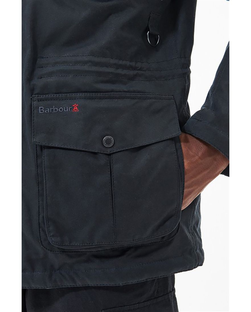 Barbour jack donkerblauw