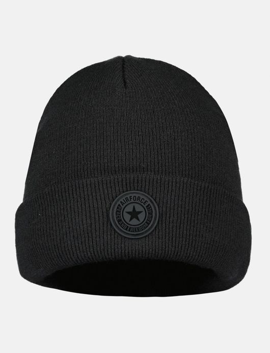 Airforce muts groen effen acryl