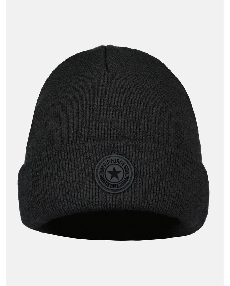 Airforce muts groen effen acryl