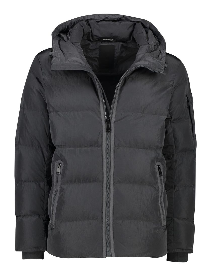 Airforce winterjas grijs normale fit Morris