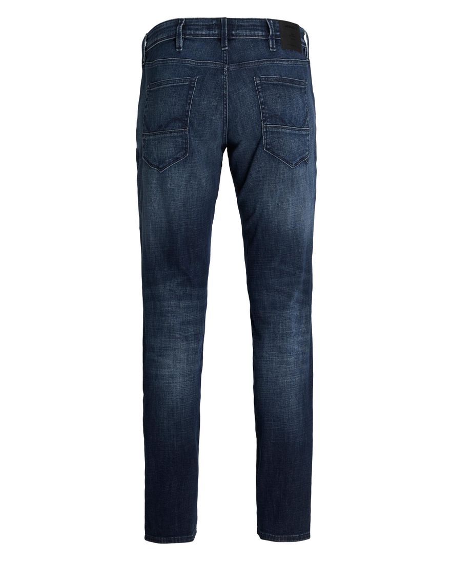 Jack & Jones jeans donkerblauw effen katoen