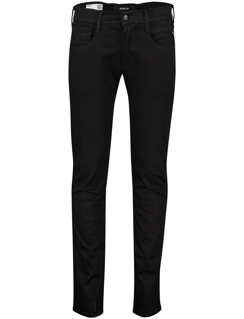 jeans Replay Anbass Slim Fit zwart