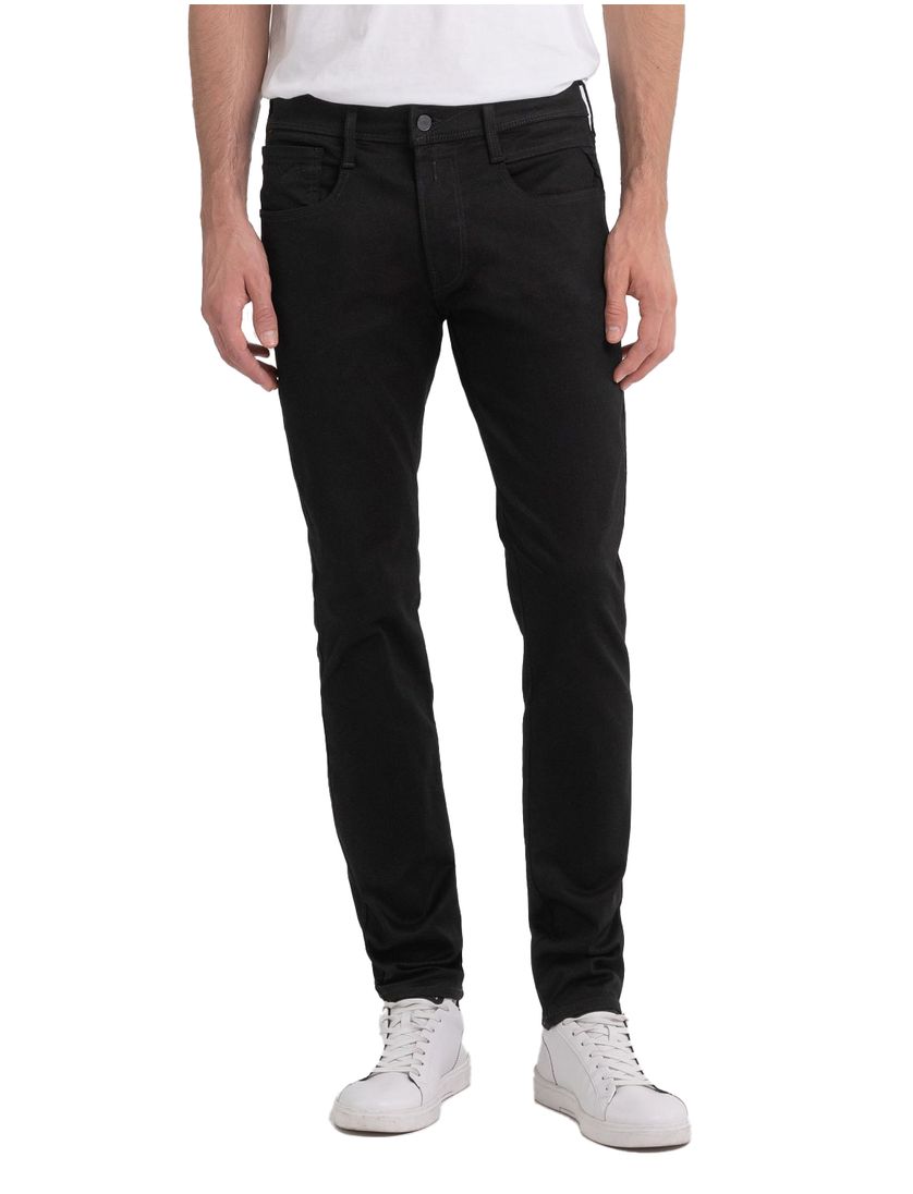 jeans Replay Anbass Slim Fit zwart