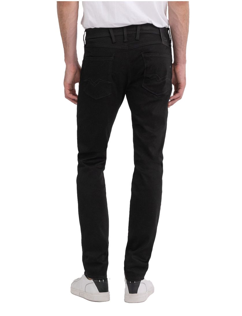 jeans Replay Anbass Slim Fit zwart