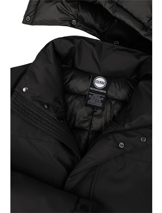 Colmar winterjas halflang zwart