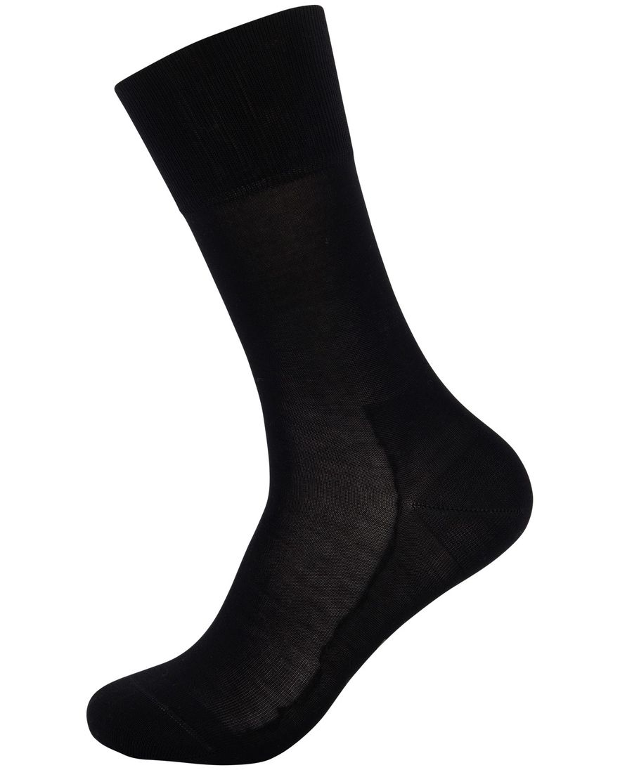 Falke sokken Tiago zwart effen