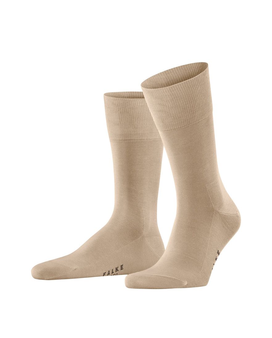 Falke sokken Tiago beige effen