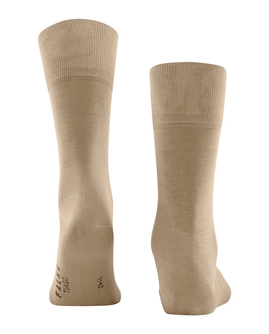 Falke sokken Tiago beige effen