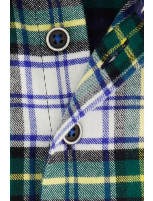 Portofino overhemd groen regular fit