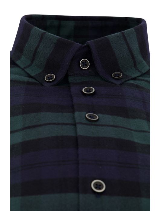 Portofino overhemd donkerblauw regular fit