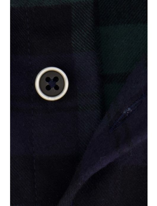 Portofino overhemd donkerblauw regular fit