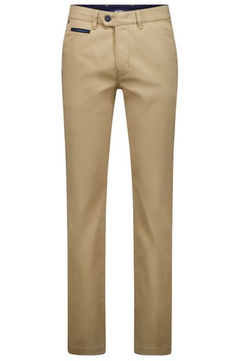 Gardeur Gardeur katoenen broek zandbeige effen Benny katoen