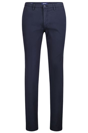 Gardeur Gardeur Savage chino marineblauw lyocell effen