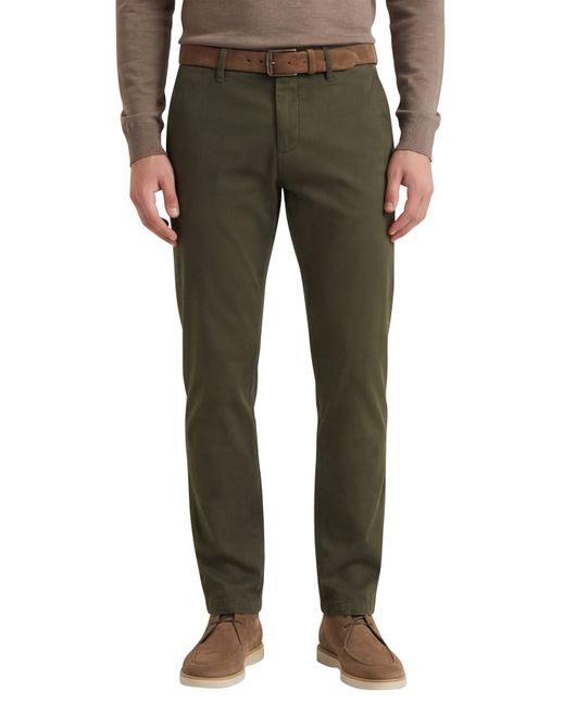 Gardeur katoenen broek Savage groen effen