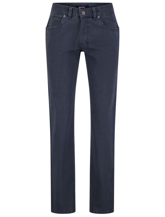 Gardeur jeans Bill blauw effen katoen