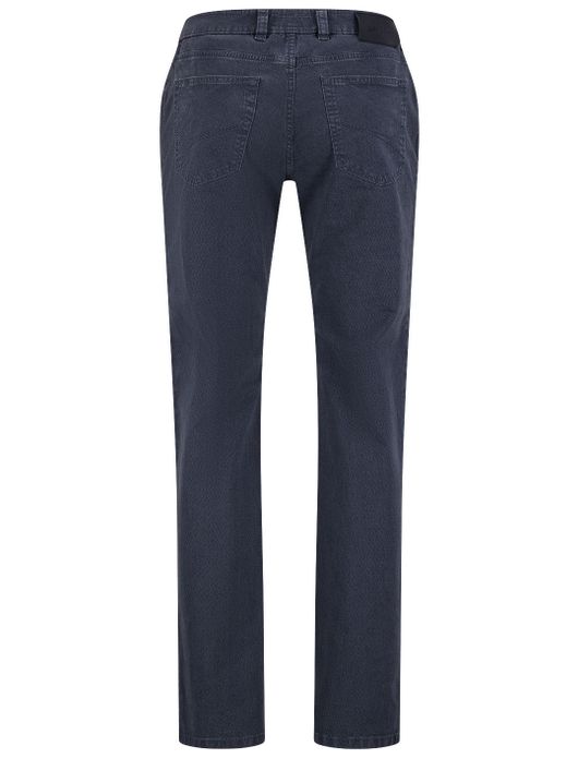 Gardeur jeans Bill blauw effen katoen