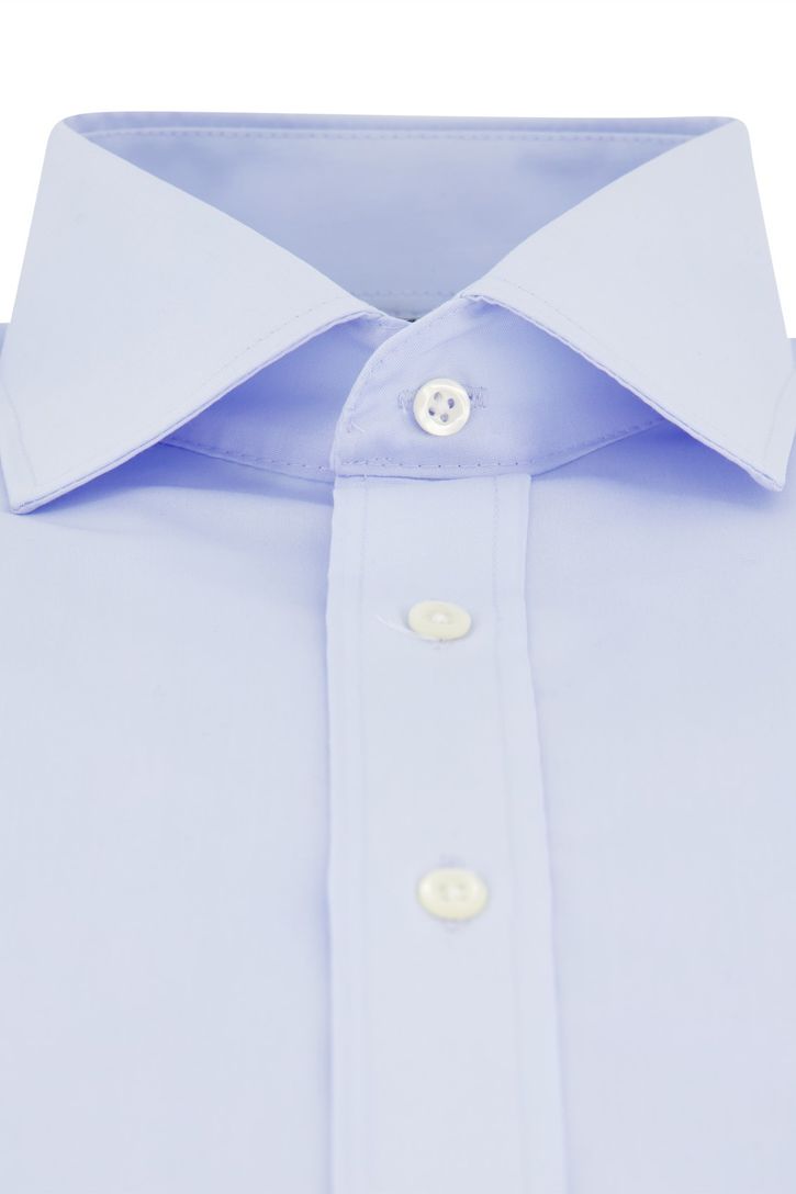 Eterna overhemd katoen modern fit lichtblauw