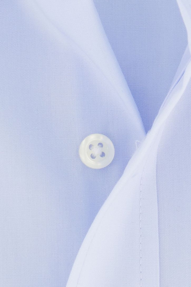 Eterna overhemd katoen modern fit lichtblauw