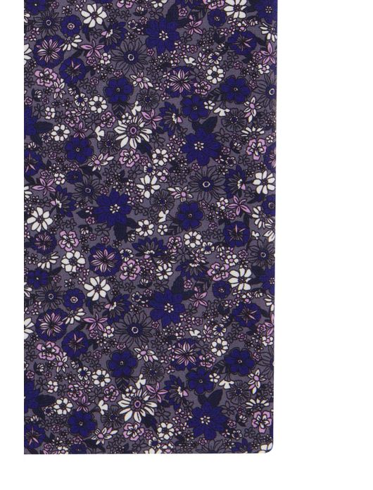 Seidensticker overhemd donkerblauw geprint