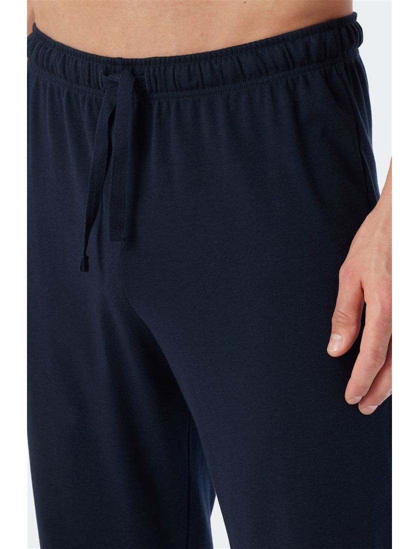 Schiesser pyjama donkerblauw