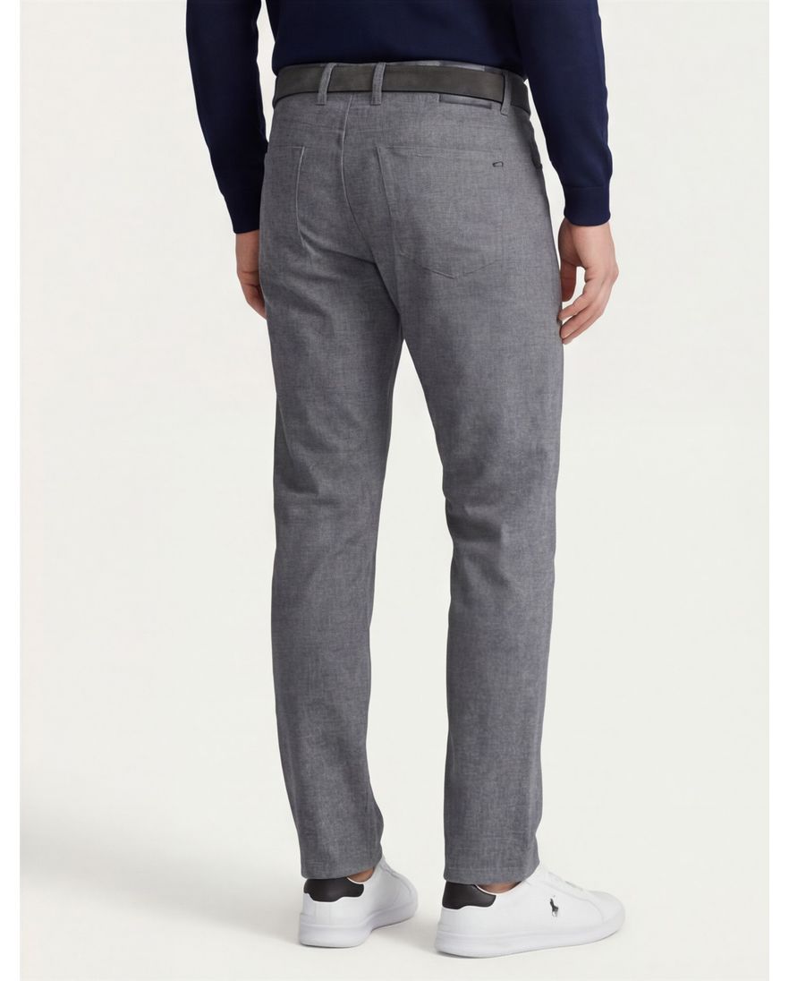 Brax broek Chuck modern fit grijs katoen