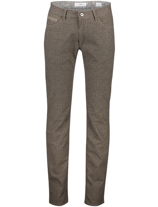 Brax broek bruin geruit