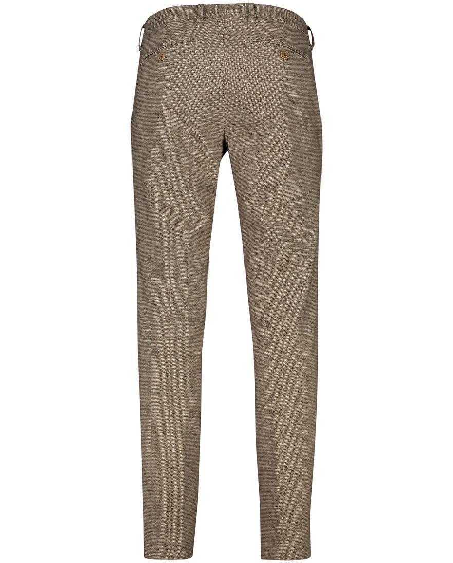 Brax katoenen broek camel gemêleerd katoen Felix