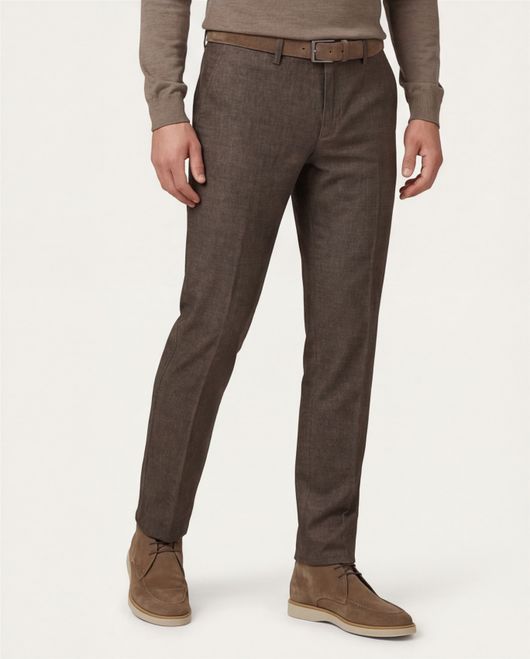 Brax chino broek bruin Felix Modern Fit