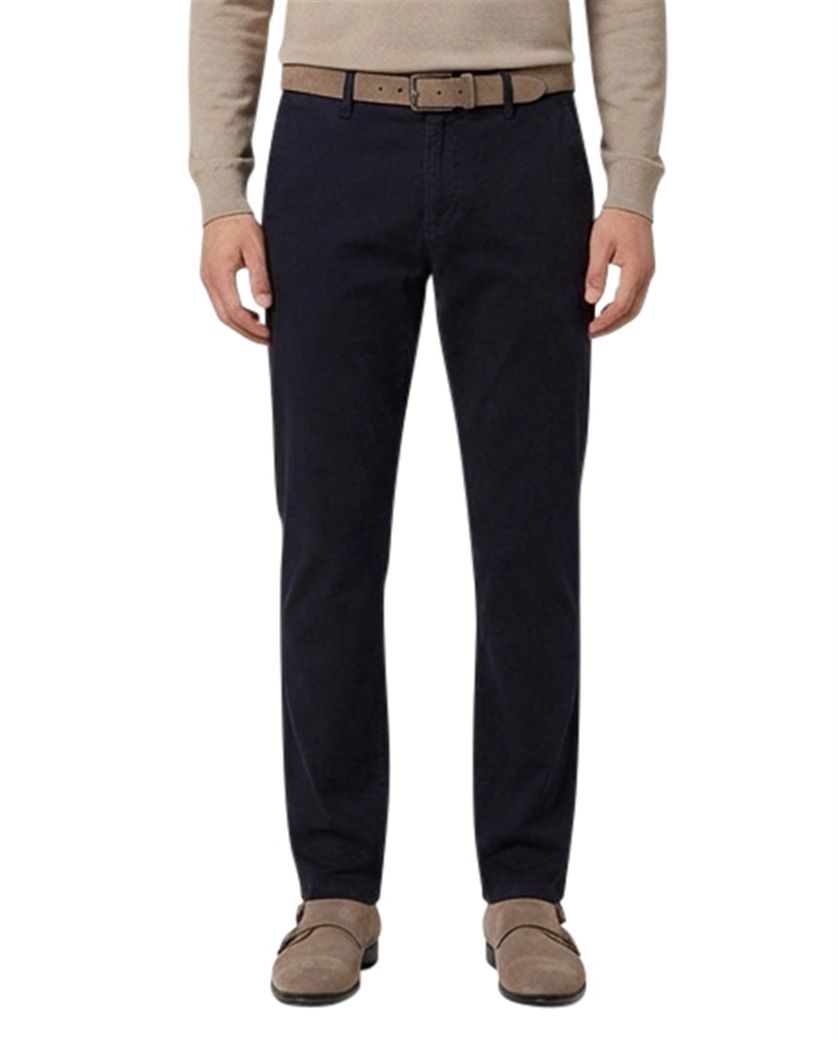Eurex Pantalon broek blauw katoen lyocell