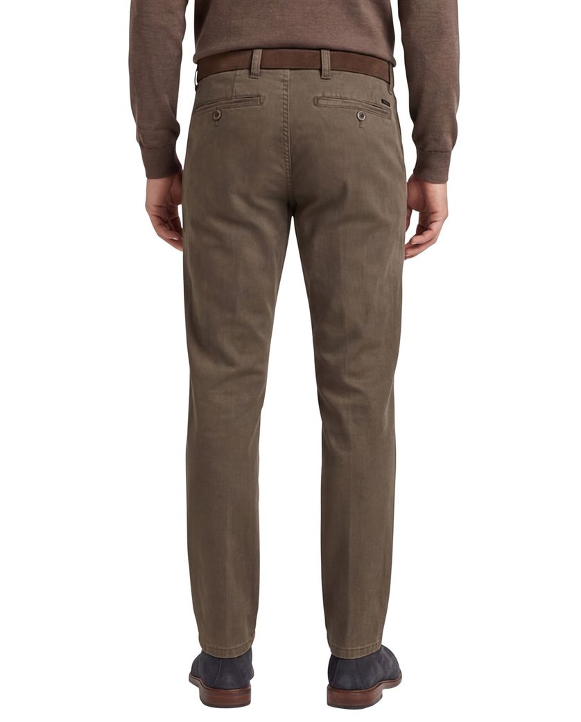 Bruine Eurex chino Jim stretch