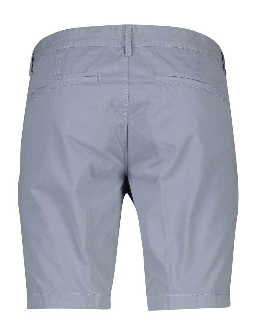 Portofino katoenen bermuda lichtblauw slim fit Koke Como