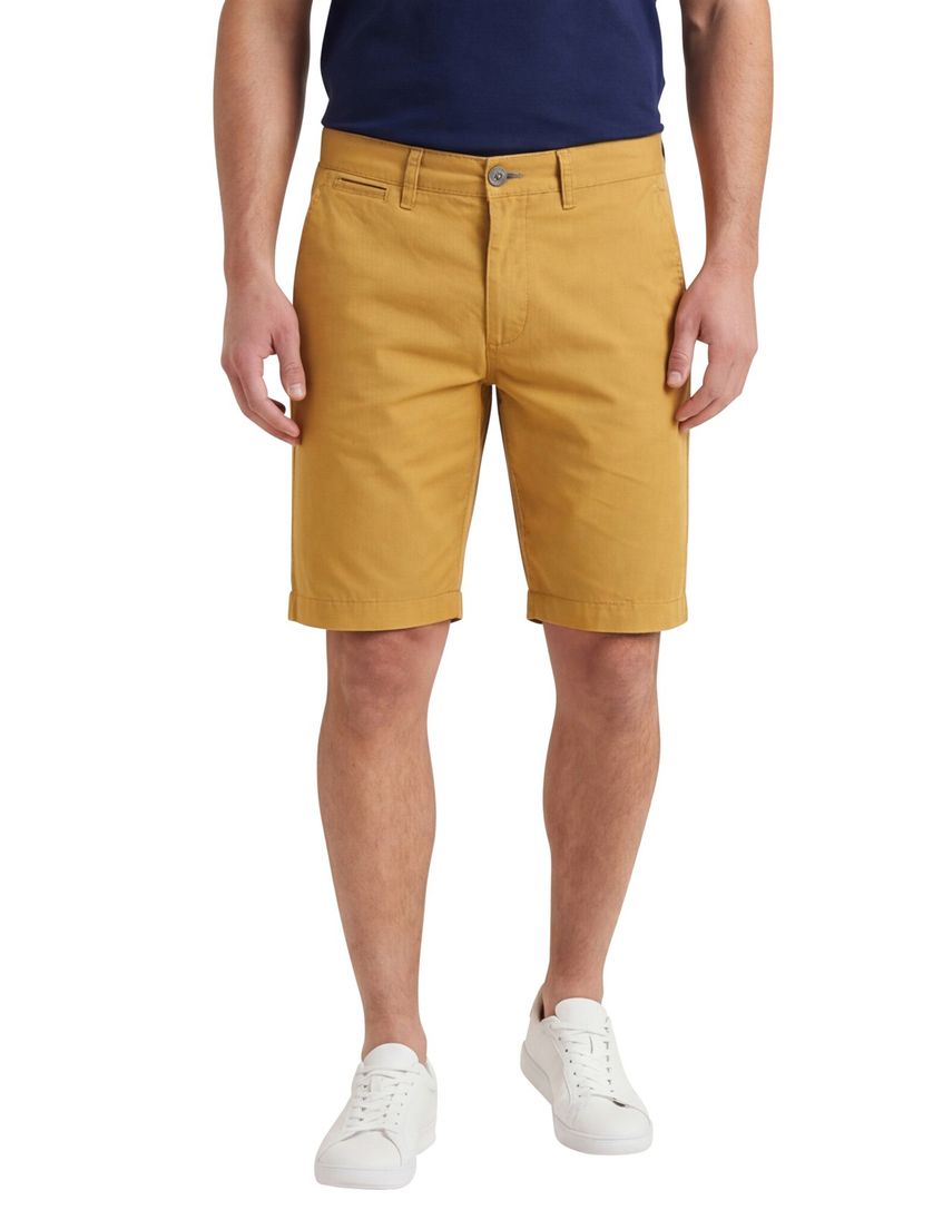 Portofino bermuda katoen geel slim fit Koke Como