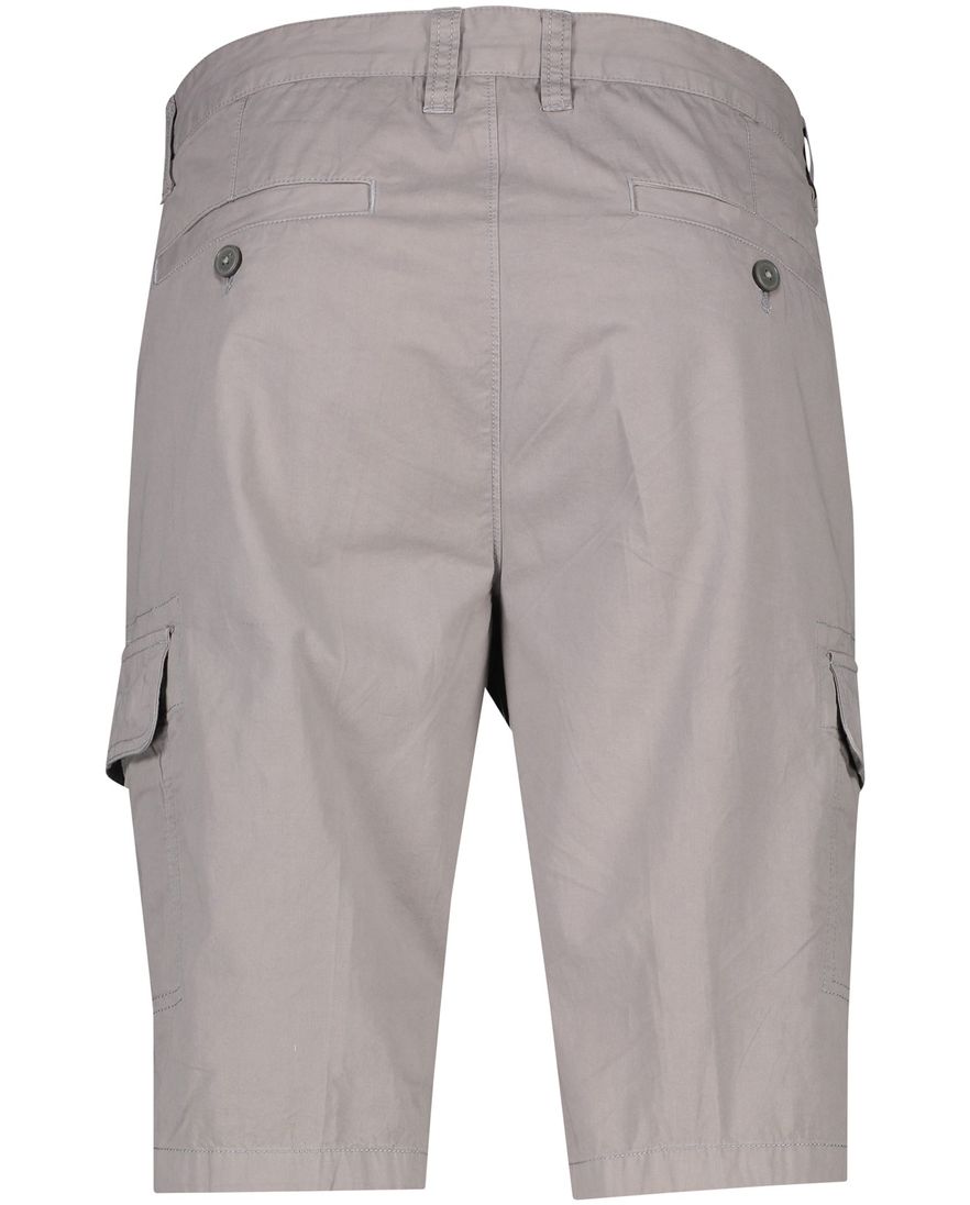 Katoenen Portofino bermuda grijs slim fit Mane Latina