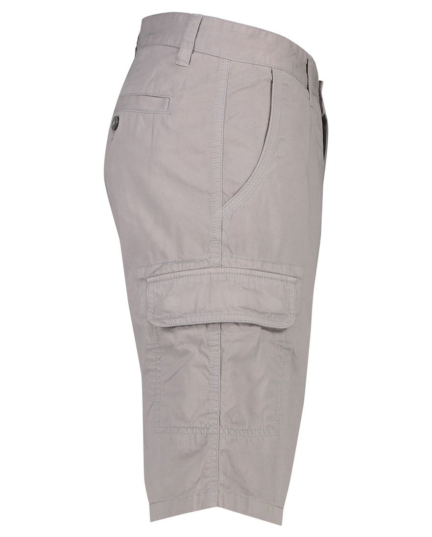 Katoenen Portofino bermuda grijs slim fit Mane Latina