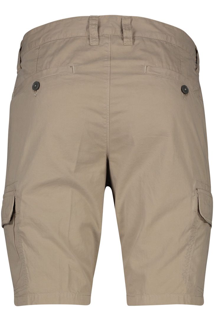 Katoenen Portofino bermuda lichtbruin slim fit Mane Latina