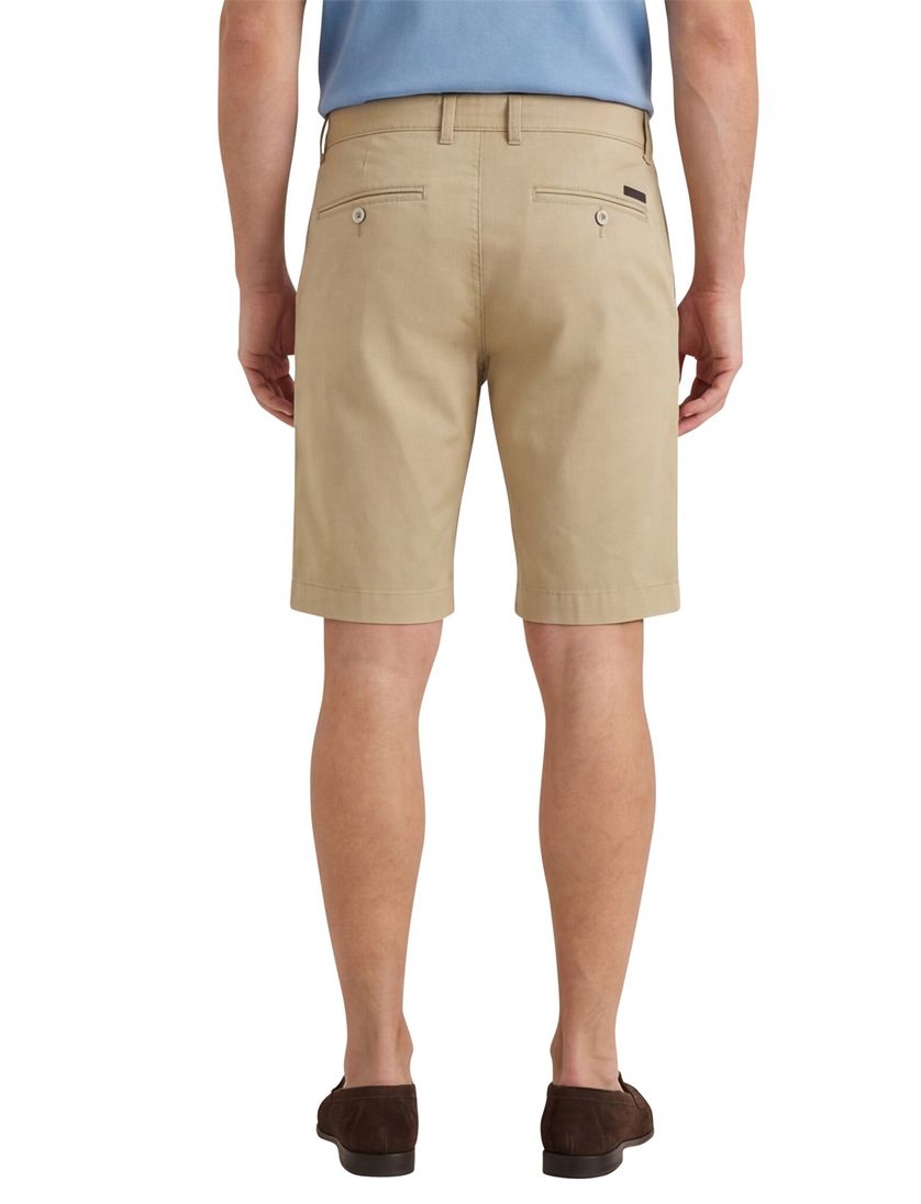 Katoenen Portofino bermuda lichtbruin slim fit Mane Latina