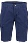katoenen Portofino korte broek effen donkerblauw