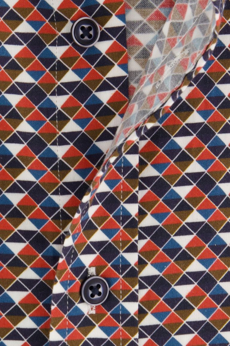 Giordano overhemd rood Regular fit