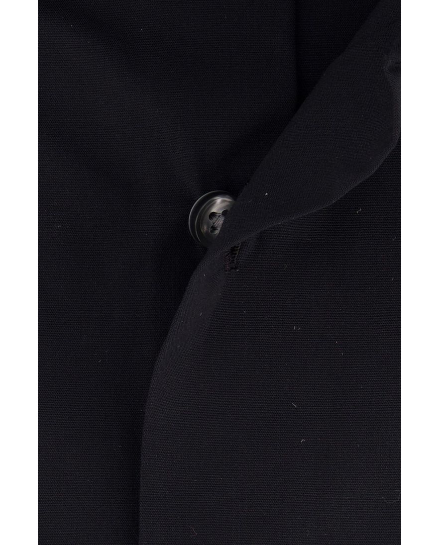 Zwart Hugo Boss overhemd slim fit H-HANK