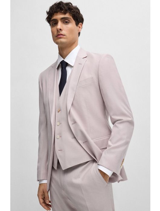 business overhemd wit Hugo Boss Black