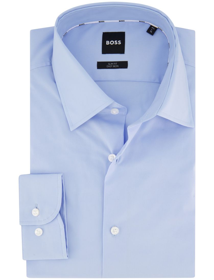 Hugo Boss overhemd Lichtblauw H-HANK slim fit