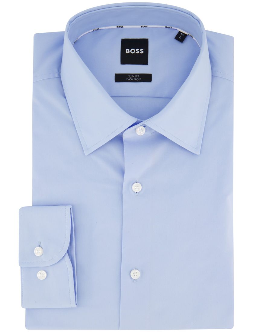 Hugo Boss overhemd Lichtblauw H-HANK slim fit