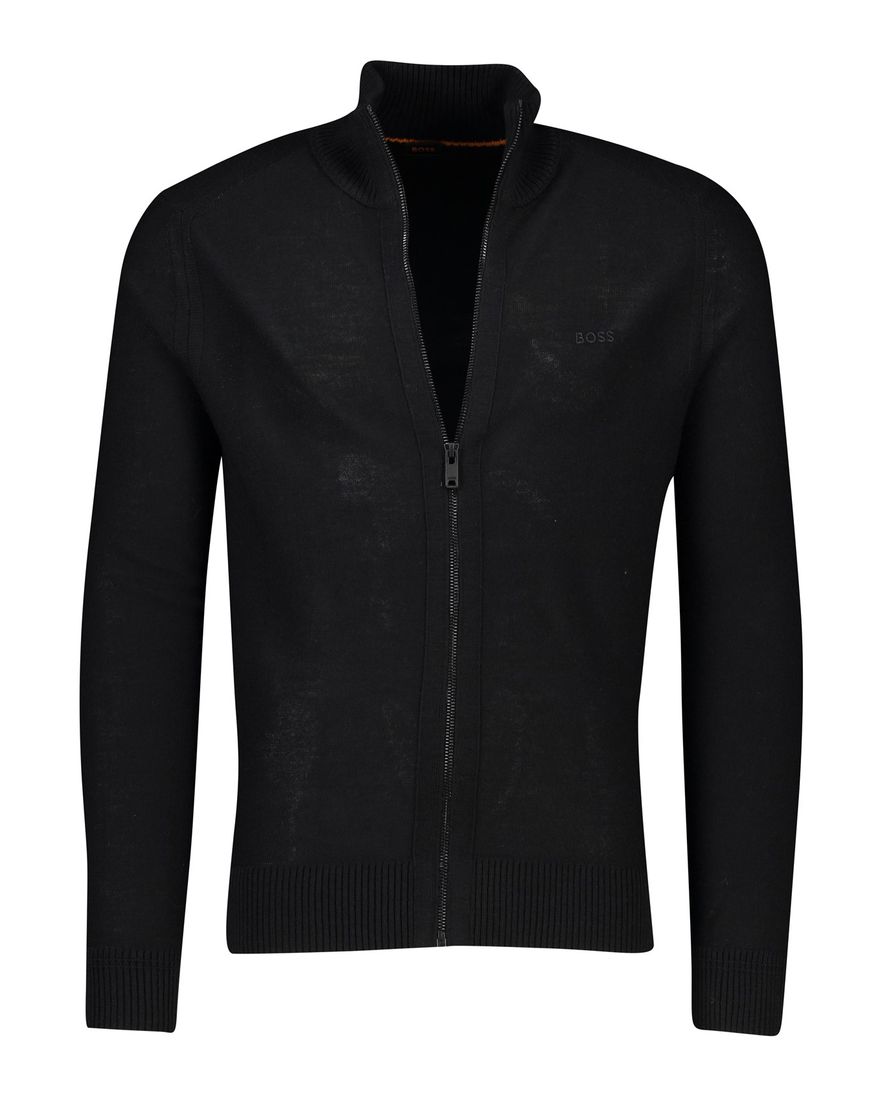 BOSS Orange vest Avac zwart