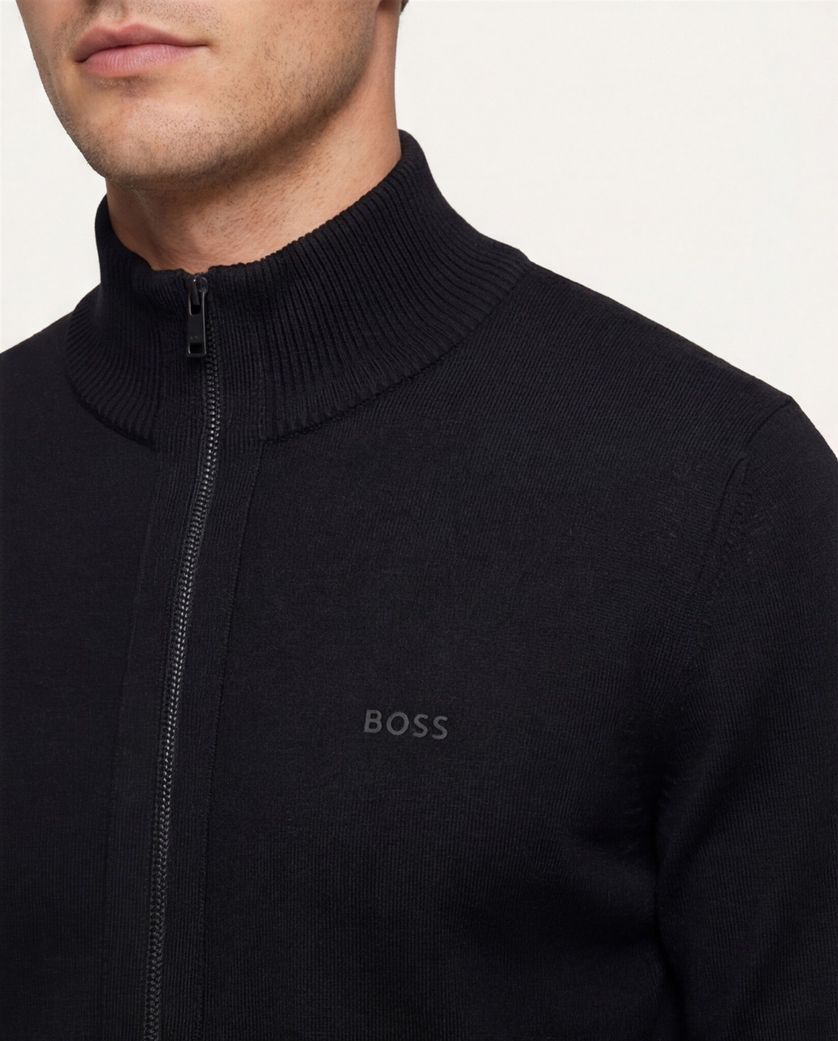 BOSS Orange Avac vest zwart