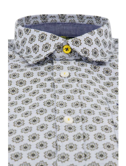 NZA overhemd lichtblauw Wharekahika