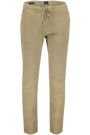 New Zealand New Zealand chino Modern Fit bruin effen katoen