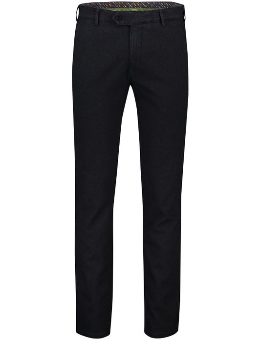 Meyer chino Bonn perfect fit zwart